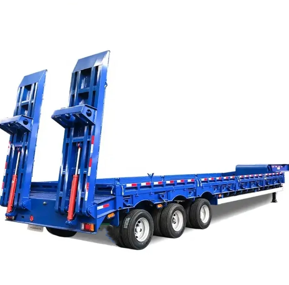 3 Axle Flatbed Semi Trailer