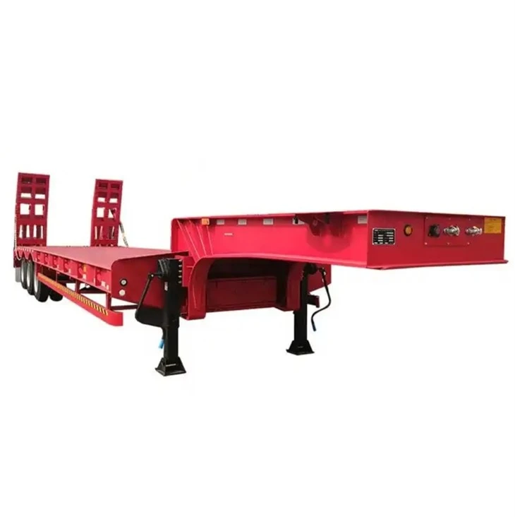 3 Axle Flatbed Semi Trailer