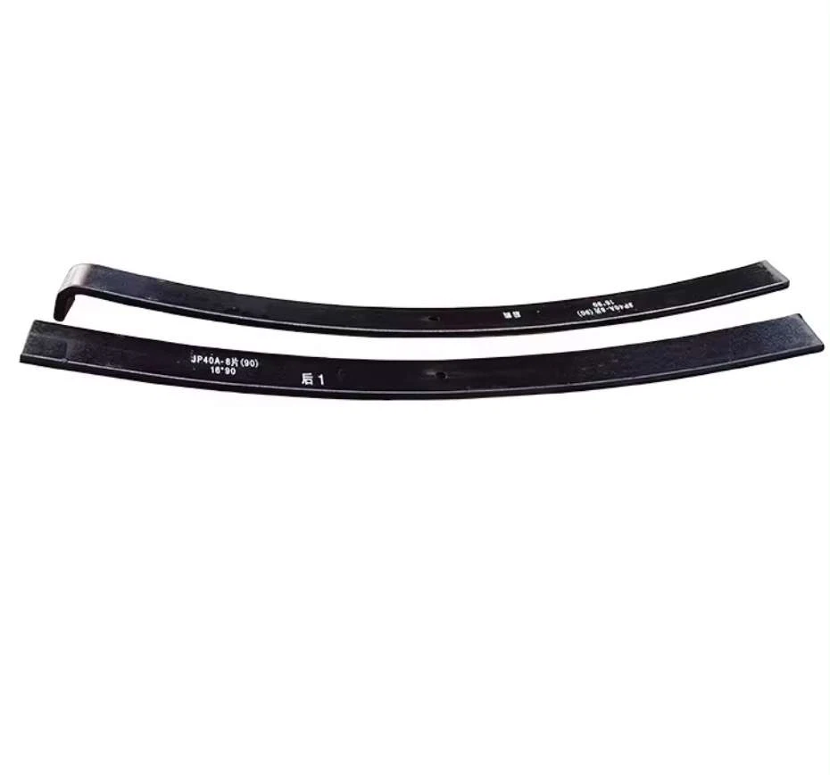 Single axle trailer leaf springs